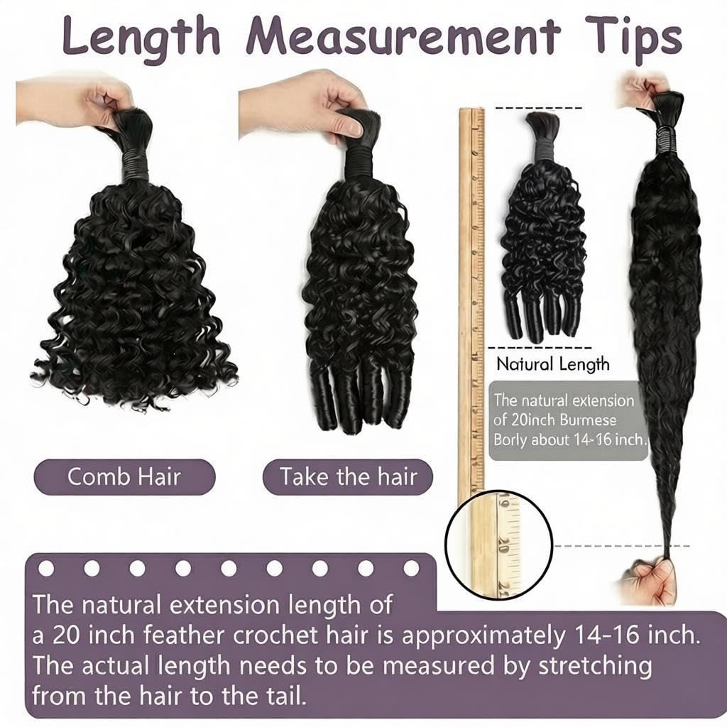 ボヘミアンブレイズ用の人毛編み込みヘア、ビルマカーリーバンド - Water Wave Bulk Human Hair For Braiding のレビューと価格