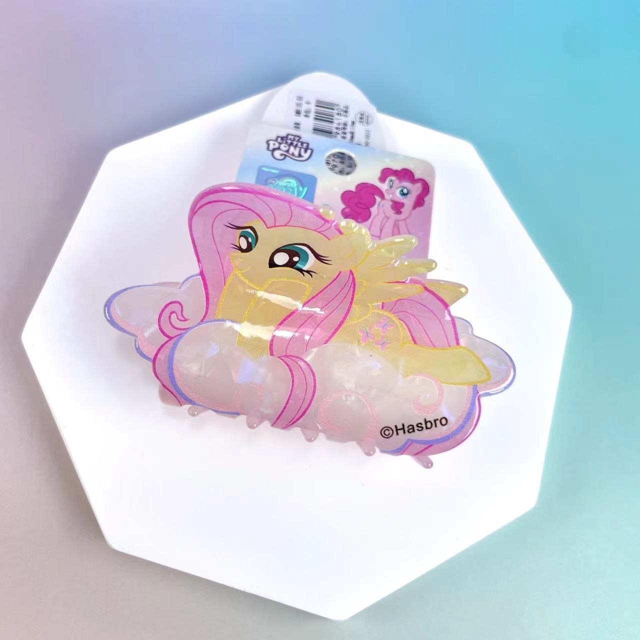 ハスブロマイリトルポニーシャークヘア爪クリップかわいい漫画ポ - Hair Clips のレビューと価格