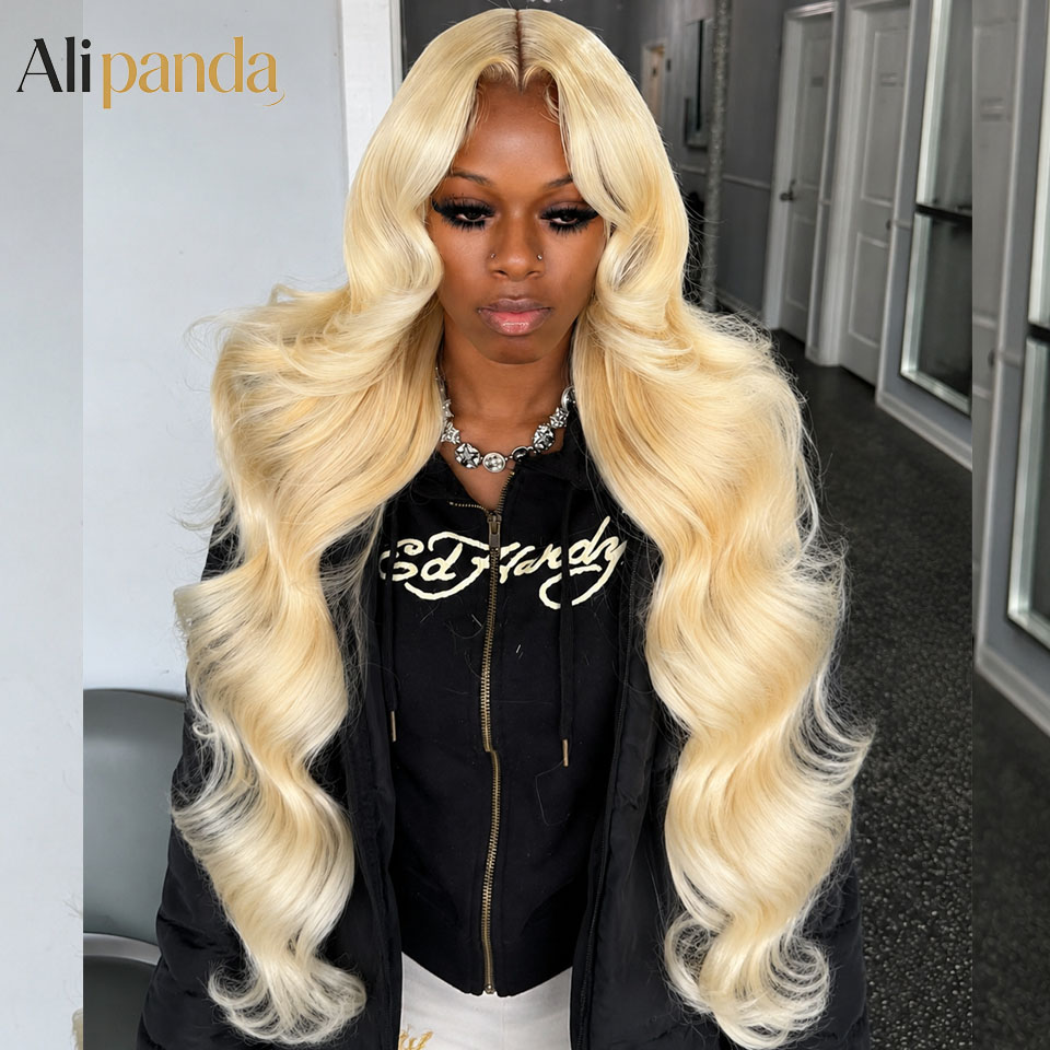613 HDレースフロントウィッグ 13x6 30インチ 2 - 613 Blonde Body Wave Lace Front Wig のレビューと価格